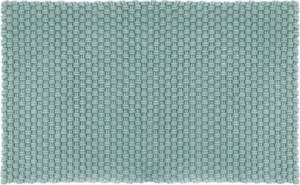 PAD Fußmatte Fußmatte Uni Opal Blau (72x52cm)