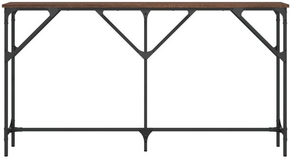 vidaXL Konsolentisch Braun Eichen-Optik 140x23x75 cm Holzwerkstoff 837776 Bild 4