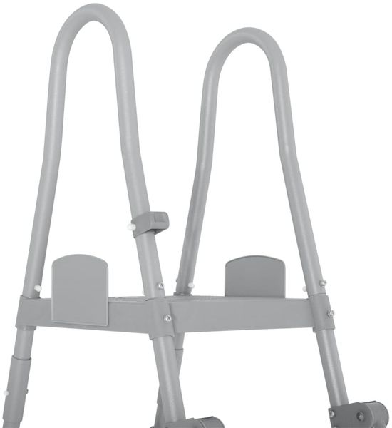 Bestway 'Flowclear' Pool-Leiter, 4 Stufen, für Pools bis 132 cm Höhe, Stahl/Kunststoff Bild 6