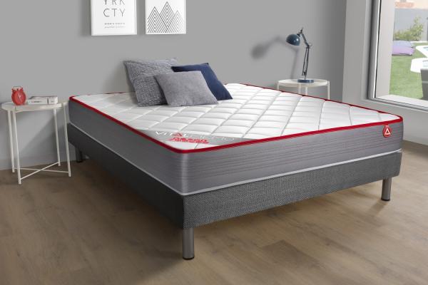 VITALMEMO matratze 140x220 cm, Memory-Schaum, Härtegrad 4, Höhe : 20 cm, 3 Komfortzonen Bild 2