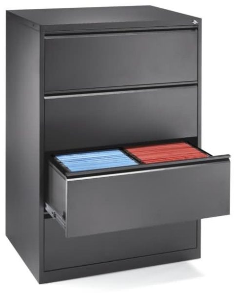 Soennecken Hängeregistraturschrank 2bahnig 840x1320x420mm 4 Schübe ant