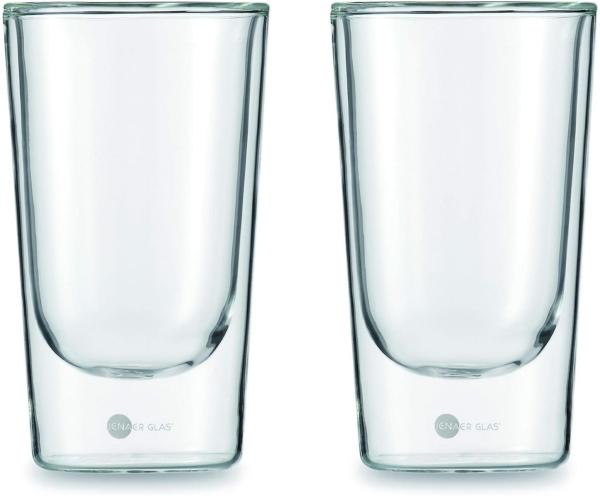 Jenaer Glas Food & Drinks Becher XL, 2er Set, Tasse Doppelwandig, 352 ml, 115903