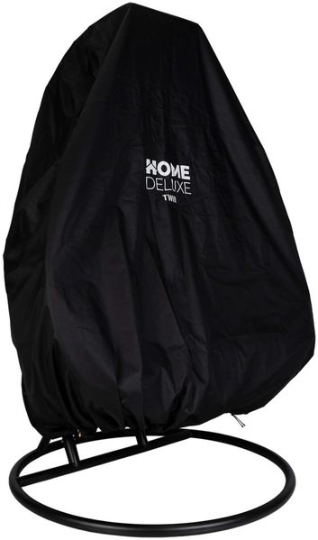 HOME DELUXE Regenabdeckung für Hängesessel TWIN, Polyester braun, 30 x 40 x 203 cm