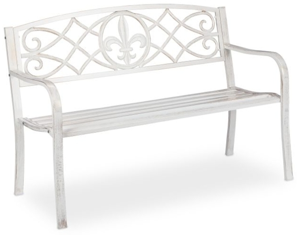 Gartenbank aus Metall