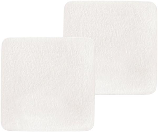 Villeroy & Boch Manufacture Rock Servierplatten Set 2-teilig quadratisch weiß - A