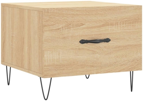 vidaXL Couchtische 2 Stk. Sonoma-Eiche 50x50x40 cm Holzwerkstoff 829387 Bild 10