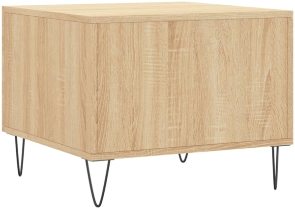 vidaXL Couchtische 2 Stk. Sonoma-Eiche 50x50x40 cm Holzwerkstoff 829387 Bild 4