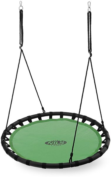 NILS CAMP NB5036 Nestschaukel Grün 120 cm Garten Schaukel Outdoor