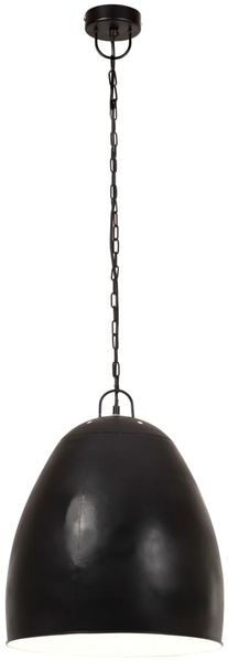 vidaXL Hängelampe Industriestil 25 W Schwarz Rund 42 cm E27 320557 Bild 3