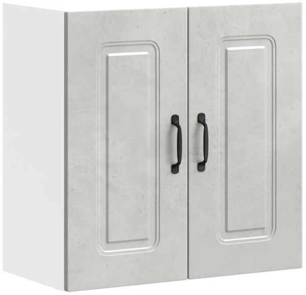 vidaXL Küchen-Hängeschrank Kalmar Betongrau Holzwerkstoff 853581 Bild 1