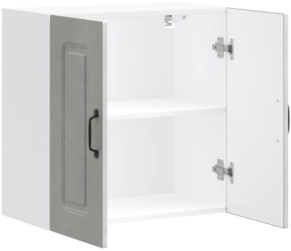vidaXL Küchen-Hängeschrank Kalmar Betongrau Holzwerkstoff 853581 Bild 5