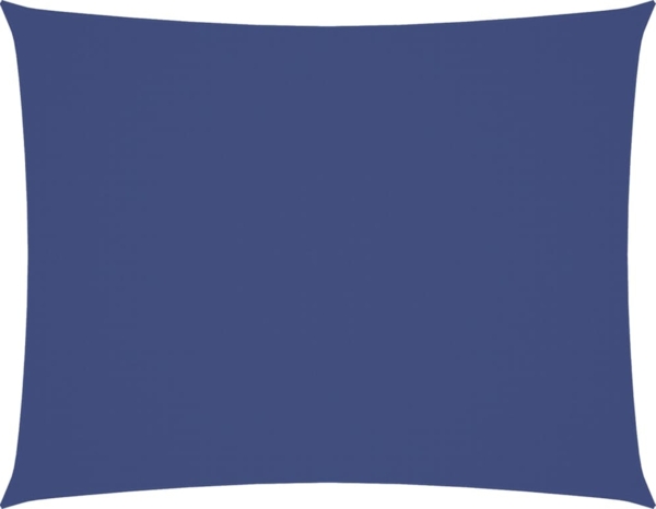 vidaXL Sonnensegel Oxford-Gewebe Rechteckig 3x4 m Blau 135540