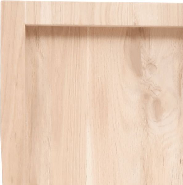 vidaXL Tischplatte 60x50x(2-6) cm Massivholz Eiche Unbehandelt 3156286 Bild 6