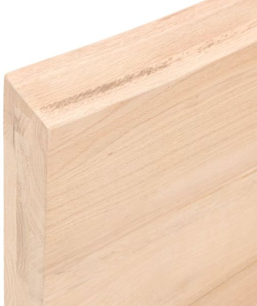 vidaXL Tischplatte 60x50x(2-6) cm Massivholz Eiche Unbehandelt 3156286 Bild 7