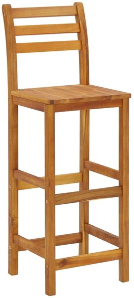 vidaXL 3-tlg. Gartenbar-Set Massivholz Akazie 3154382 Bild 5
