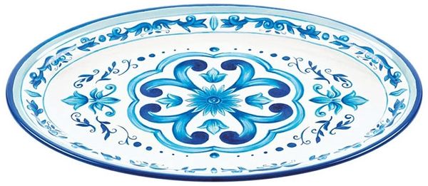 Guzzini Servierschale oval klein Blues