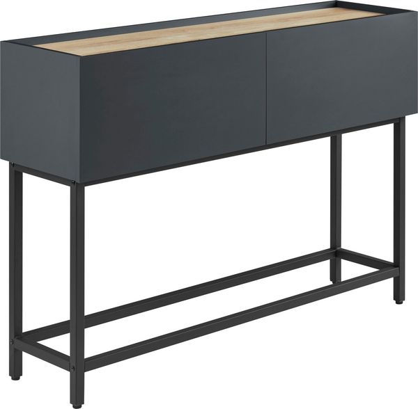 OTTO home Konsolentisch Azly, pflegeleichte Melaminoberfläche, Metallgestell, Breite 120 cm
