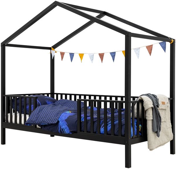 Bopita Robin Hausbett 90 x 200 cm mit Füßen – Schw