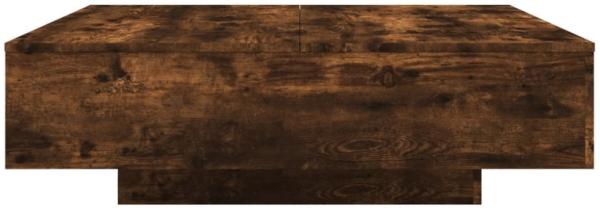 vidaXL Couchtisch mit LED-Leuchten Räuchereiche 100x100x31 cm 836606 Bild 11