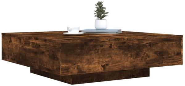 vidaXL Couchtisch mit LED-Leuchten Räuchereiche 100x100x31 cm 836606 Bild 8