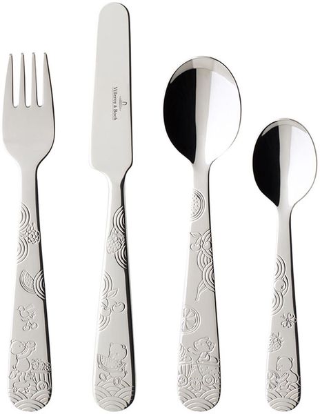 Villeroy & Boch HUNGRY AS A BEAR Kinderbesteck 4-teilig