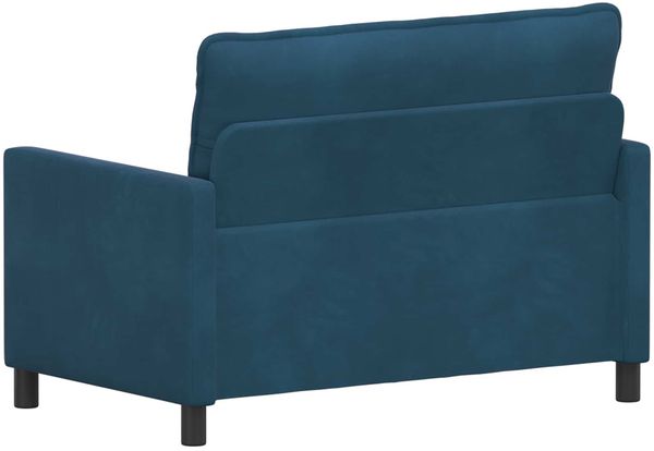 vidaXL Sofa Blau 126 x 81 x 87,5 cm Samt 42028805 Bild 5
