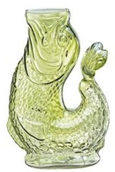 Glaskaraffe Karaffe Krug Kanne Gluckert beim Ausgießen 1L cilio NEMO grün 291315 Bild 5