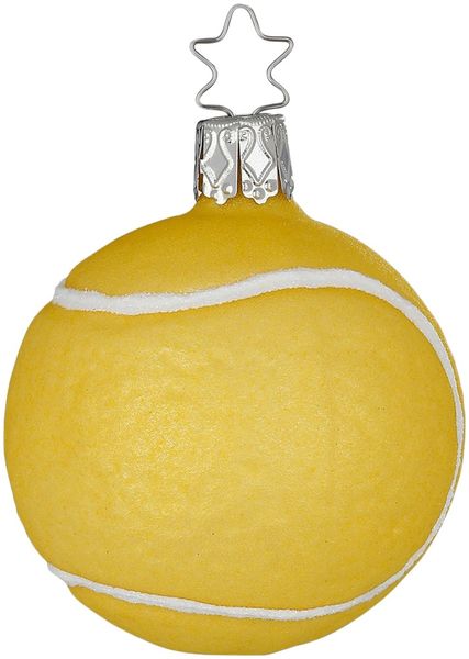 Tennisball 6,5cm - Inge Glas Weihnachtsschmuck