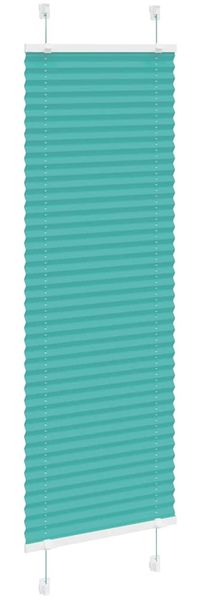 vidaXL Plissee Petrolgrün 45x100 cm Stoffbreite 44,4 cm Polyester 4015370 Bild 3