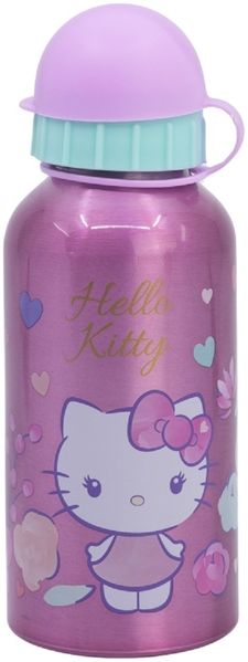 Hello Kitty Aluminium Trinkflasche 400ml – Kinderflasche für Schule & Freizeit