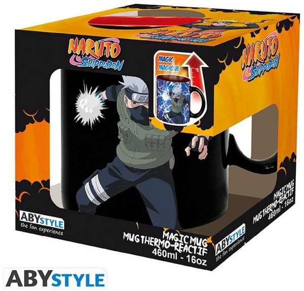 ABYstyle Tasse NARUTO SHIPPUDEN - Tasse Heat Change -460ml- Kakashi/Itachi