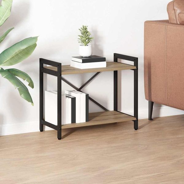 vidaXL Bücherregal Artisan-Eiche 60 x 30 x 50 cm Holzwerkstoff 868406