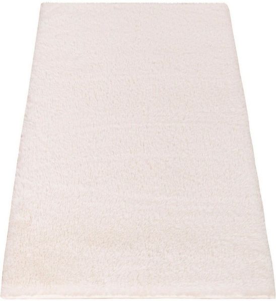 Paco Home Badematte Comfy 340, Höhe 25 mm, rutschhemmend beschichtet, fußbodenheizungsgeeignet, Polyester, rechteckig, Badteppich, Soft-Touch-Oberfläche, besonders weich & flauschig