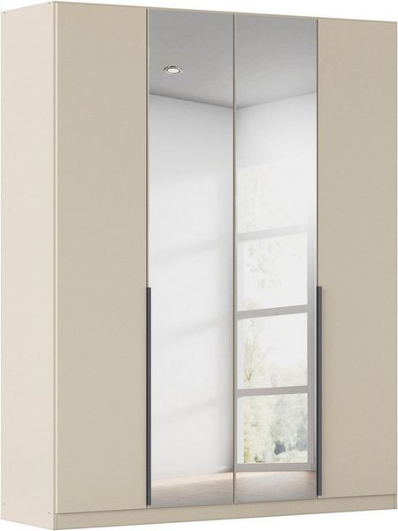 OTTO home Drehtürenschrank Kleiderschrank Schrank Garderobe AGORDO mit Dekor- oder Hochglanzfront (in zwei Griff-Farben, Breiten 91-405 cm) durchdachte Innenausstattung, in 8 Breiten und 2 Höhen MADE IN GERMANY