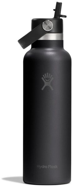 Hydro Flask Trinkflasche 21 OZ Standard Flex Straw Cap, 621 ml, TempShield® doppelwandige Vakuumisolierung
