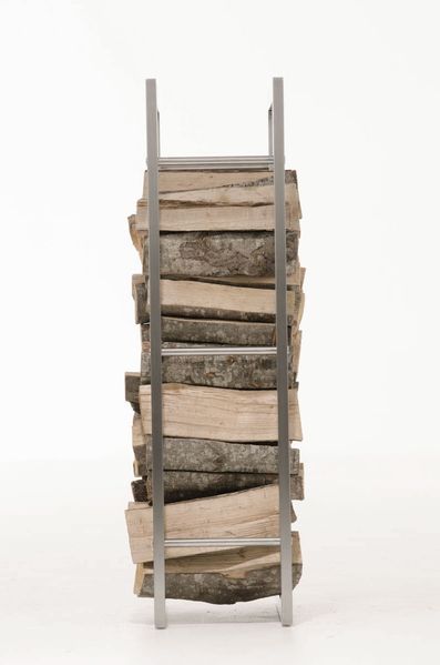 CLP Kaminholzständer Keri Edelstahl,25x60x100 cm Bild 5