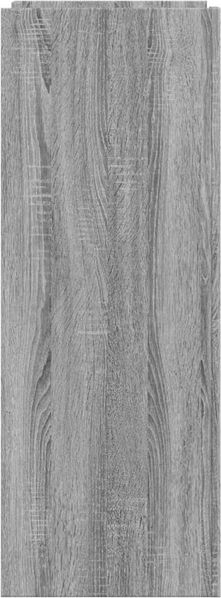 vidaXL Schuhschrank Grau Sonoma 52x37,5x100 cm Holzwerkstoff 848449 Bild 5