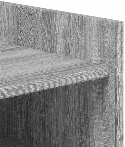vidaXL Schuhschrank Grau Sonoma 52x37,5x100 cm Holzwerkstoff 848449 Bild 8