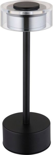 GLOBO LIGHTING LED Tischleuchte SHIRA, Dimmfunktion, mehrere Helligkeitsstufen, LED fest integriert, warmweiß - kaltweiß, Akkutischleuchte, Touchdimmer, Lichttemperaturwechsel