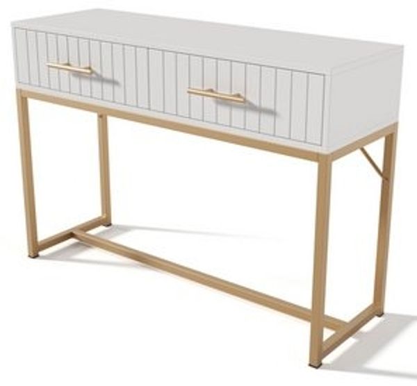 REDOM Schminktisch (mit 2 Schubladen 100x45x75cm) Bild 6