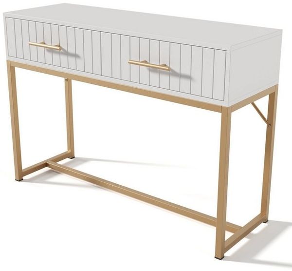 REDOM Schminktisch (mit 2 Schubladen 100x45x75cm) Bild 4