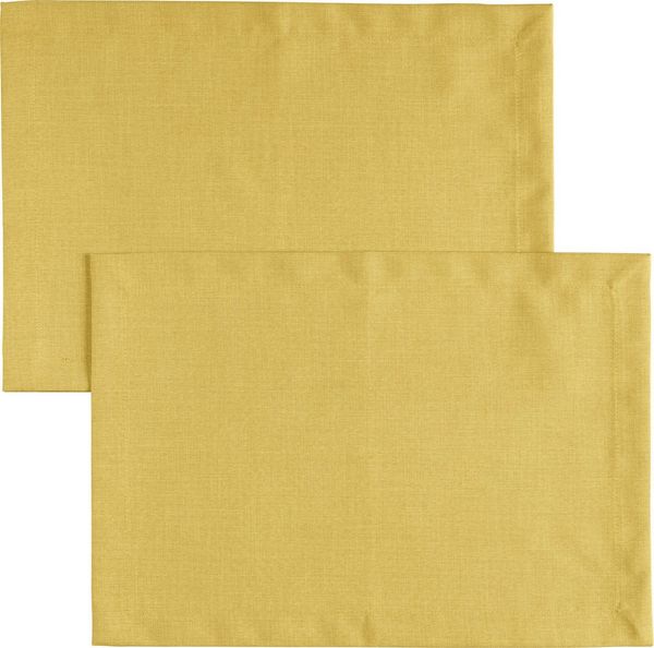 Erwin Müller Platzset Tischset "Madrid" 2er-Pack, fleckabweisend Uni