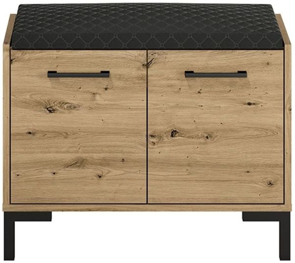 Marmex Möbel Schuhbank NEVIO 04 Schuhschrank Sitzbank für den Flur