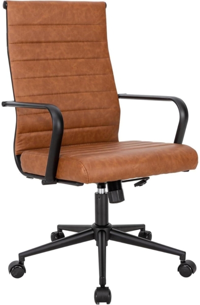 Bürostuhl ergonomisch 150 kg belastbar Wippfunktion Armlehne höhenverstellbar