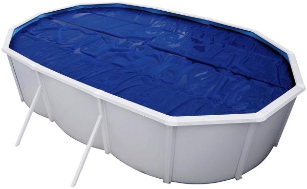 Steinbach Solarplane Extra für Rechteck-Swimming Pools, blau, 900 x 500 cm