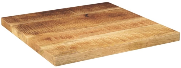 vidaXL Tischplatte 60x60x1,5 cm Quadratisch Raues Massivholz Mango 371325