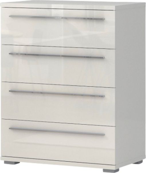 OTTO home Schubkastenkommode Piano, mit 4 oder 5 Schubladen, FSC-zertifizierter Holzwerkstoff, UV lackiert hochglänzend,Soft-Close Funktion, in 2 Breiten und 2 Höhen