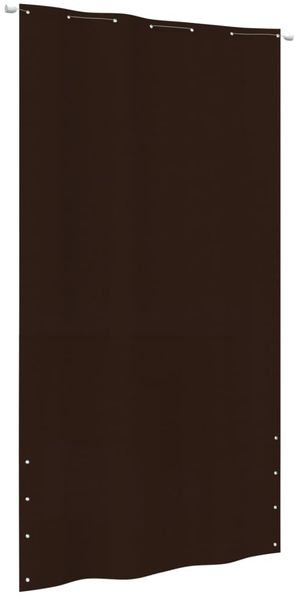 vidaXL Balkon-Sichtschutz Braun 140x240 cm Oxford-Gewebe 148561