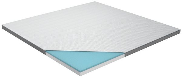Genius Eazzzy Topper 200x200 cm - Matratzenauflage Matratzenschoner für Matratze & Boxspringbett - Viskoelastisch-er Matratzentopper Bettauflage für Allergiker aus Gelschaum