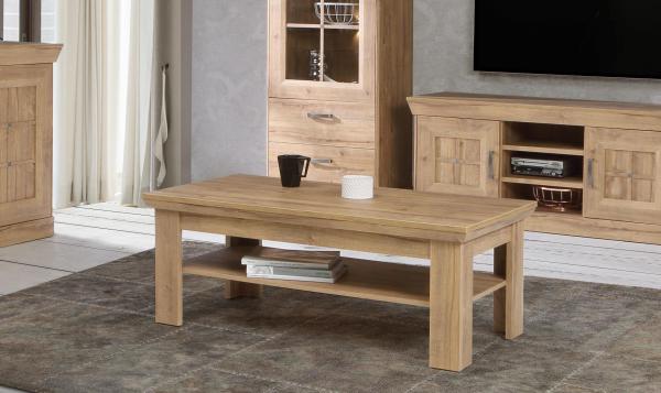 Couchtisch >Kalamaria< in Waterford Eiche - 120,2x45x60cm (BxHxT)